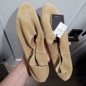 Zara leather flats